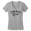 feminist queen Women's V-Neck T-Shirt