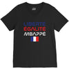 Librate Egalite Mbappe France V-Neck Tee