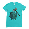 dungeons and dragons dice Ladies Fitted T-Shirt