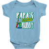 papa's little fishin buddy Baby Onesie