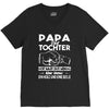 papa und tochter V-Neck Tee