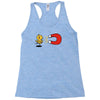 khaki chick magnet Racerback Tank