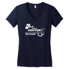 are you a doctor 'cause you just cured my erectile dysfunction Women's V-Neck T-Shirt