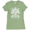 Pawpaw The Man The Myth The Legend Ladies Fitted T-Shirt