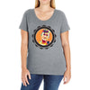 neymar ball Ladies Curvy T-Shirt