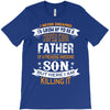 Super Cool Father Of A Freaking Awesome Son T-Shirt