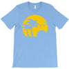 beach silhouette birds sand sunset T-Shirt