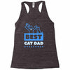 proud cat dad Racerback Tank