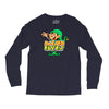 raised by elves elf christmas Long Sleeve Shirts