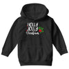 holly jolly christmas Youth Hoodie