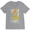 you only punch once V-Neck Tee