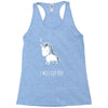 stabby the unicorn Racerback Tank