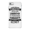 Super Cool Grandmother Of A Freaking Awesome Granddaughter iPhone 7 Case