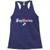 sagittarius zodiac rose Racerback Tank