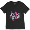 robo city V-Neck Tee