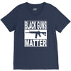 black guns matter V-Neck Tee