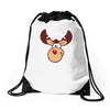 christmas xmas Drawstring Bags