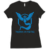 weisheit blau Ladies Fitted T-Shirt