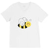 cute bee V-Neck Tee