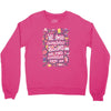 we lose ourselves in books Crewneck Sweatshirt