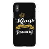 kings are born in january iPhoneX