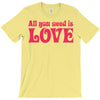 all you need is love T-Shirt