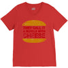 royale with cheese V-Neck Tee