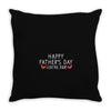 Happy Father's Day I Love Daddy Onesie-Father's Day Throw Pillow