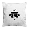corithos coffee Throw Pillow