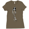 zombie girl Ladies Fitted T-Shirt