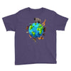 animal polygon around the planet Youth Tee