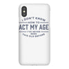 never been this old before iPhoneX