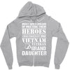 Vietnam Veteran Granddaughter Zipper Hoodie