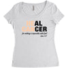 Heal Cancer Women's Triblend Scoop T-shirt