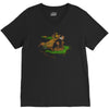 the tree, the raccoon V-Neck Tee