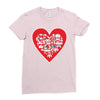 LOVE GAMES Ladies Fitted T-Shirt
