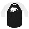 Bear Fishing 3/4 Sleeve Shirt