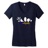 Beauty and The Beast Squadgoals Women's V-Neck T-Shirt
