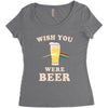 Wish You Were Beer Women's Triblend Scoop T-shirt