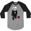 creepy doll trick or treat 3/4 Sleeve Shirt