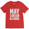 may contain alcohol (2) V-Neck Tee