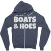 boats and hoes Zipper Hoodie