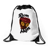 rum ham Drawstring Bags