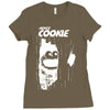 here's johnny cookie Ladies Fitted T-Shirt