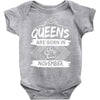 Queens Are Born In November Baby Onesie