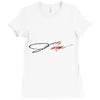 jake paul signature Ladies Fitted T-Shirt