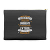 Super Cool Granddaughter Of A Freaking Awesome Father Accessory Pouches