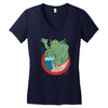 cthulhu Women's V-Neck T-Shirt