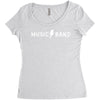 music band Women's Triblend Scoop T-shirt