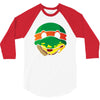 pizza turtle 3/4 Sleeve Shirt